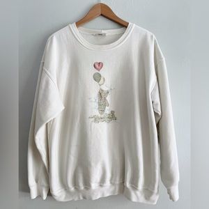 Vintage bear crewneck; fits like a size L, brand is NorthernReflections